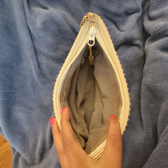 whiting and davis white mesh purse - Picture 5 of 6